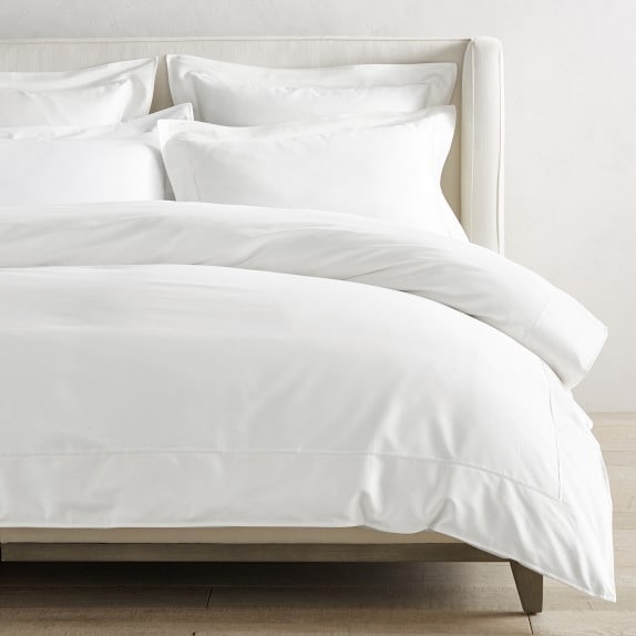 New WIlliams-Sonoma CHAMBERS CAL KING outlet Bed skirt WHITE 14