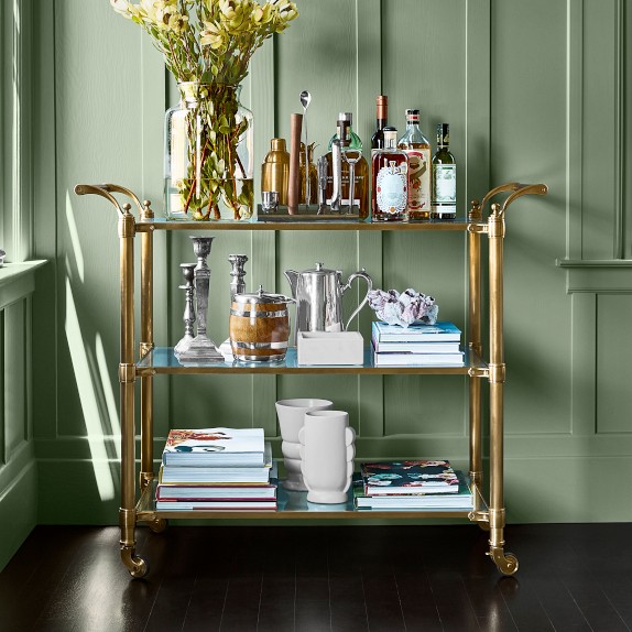 Bar Cabinet Bar Carts Cabinets Williams Sonoma