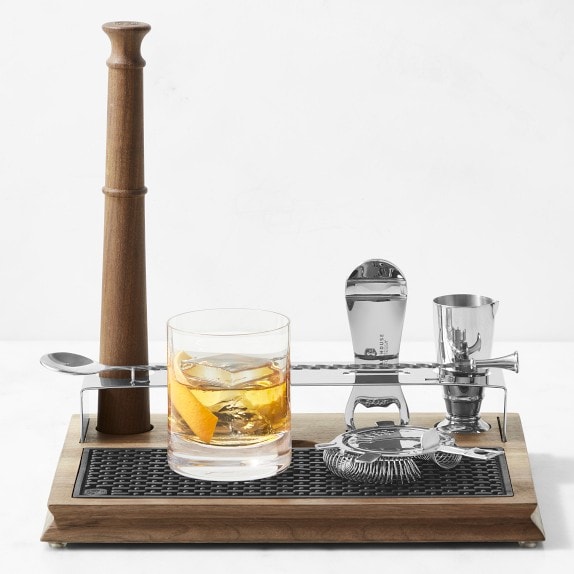 Crafthouse by Fortessa Bar Tools & Stand with Jumbo Shaker