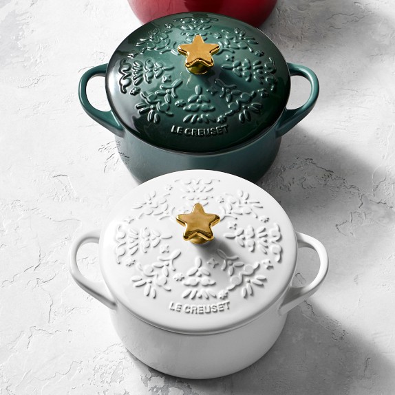 Le Creuset Olive Branch Stoneware Mini Round Cocotte