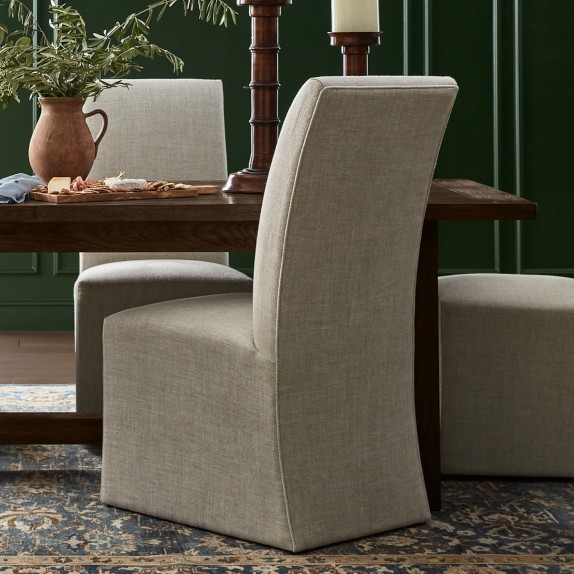 Prescott Slipcovered Dining Armchair