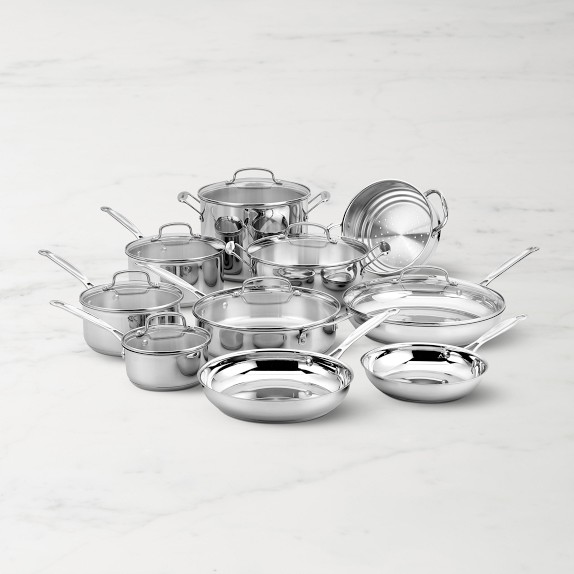 Cuisinart Chef's Classic Stainless Steel 11-Piece Cookware Set