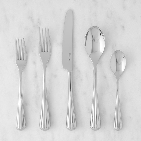 未使用　WILLIAMS-SONOMA カフェ　カトラリーセット 20ピース New Williams Sonoma Brasserie 20-Piece Flatware Set | eBay