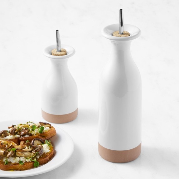 Williams Sonoma Glass Olive Oil