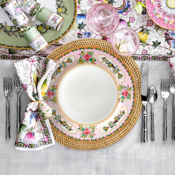 Famille Rose Dinner Plates