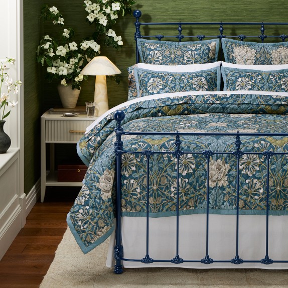 Morris & Co. x Williams Sonoma Home Honeysuckle Tulip Quilt And Shams