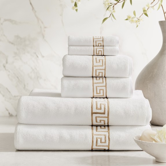 Chambers® Greek Key Towels