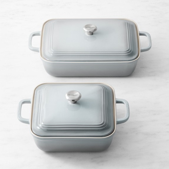 Le Creuset San Francisco Stoneware Covered Baker, Set of 4