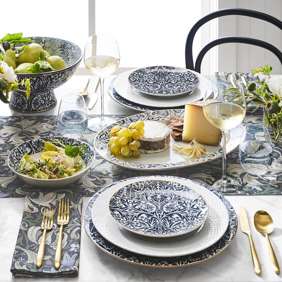 Elegant Morris & Co. Dinner Plates | Williams Sonoma