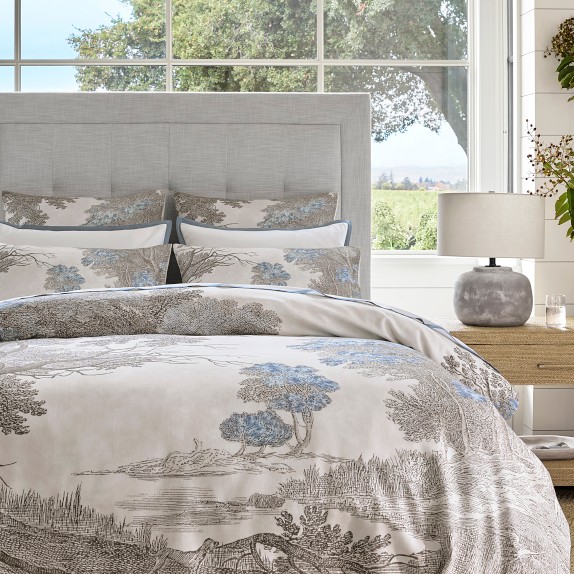 Grisaille Landscape Duvet Cover & Shams