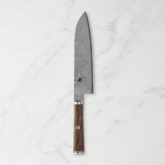 Miyabi Birchwood Rocking Santoku Knife, 7