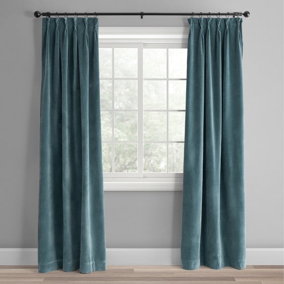 Solid Velvet Curtain
