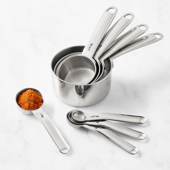 Williams Sonoma Stainless Steel Ultimate Measuring Cups & Spoons