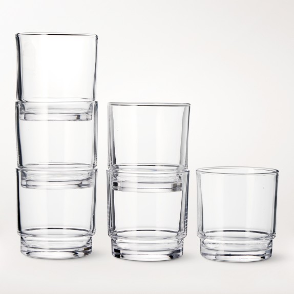Williams Sonoma Pantry Stacked Tumblers, 12-oz