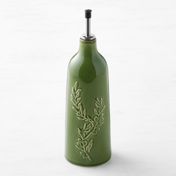 Williams Sonoma Glass Olive Oil
