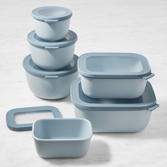Mepal Nested Food Storage Containers, 12-Piece Set