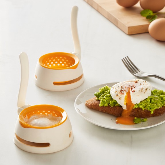 Williams Sonoma Breakfast Egg Topper, Set of 2
