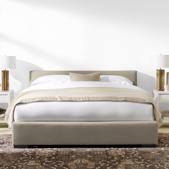 Robertson Nontufted Upholstered Bed & Headboard