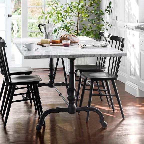 La Coupole Rectangular Iron Bistro Table (72")