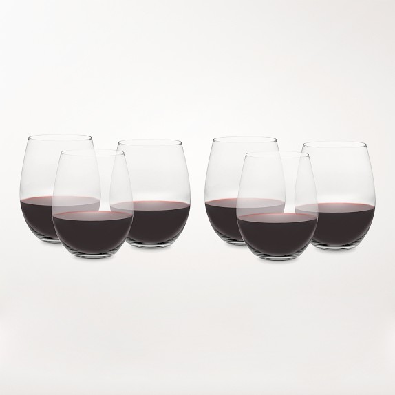 Riedel "O" Stemless Cabernet Glasses, Pay 6-Get 8