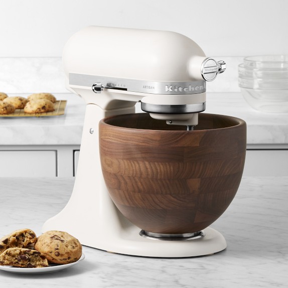 KitchenAid® Porcelain Artisan Stand Mixer with Walnut Bowl, 5-qt