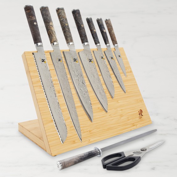 Miyabi Kaizen II Magnetic Easel Knives, Set of 10 | Williams Sonoma