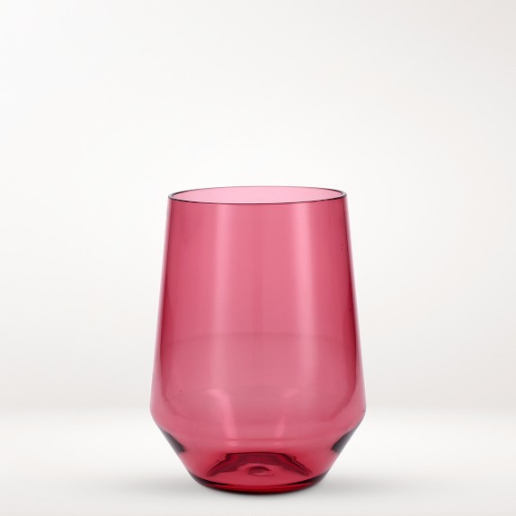 Outdoor Pure Stemless Wine Glasses, Set of 6