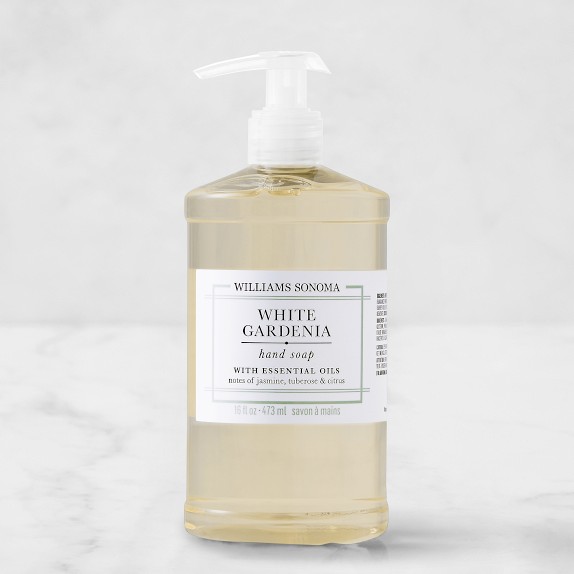 Williams Sonoma White Gardenia Hand Soap & Lotion 3-Piece Set