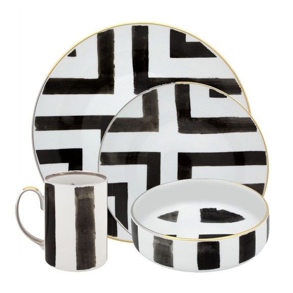 Christian Lacroix Sol y Sombra 4-Piece Dinnerware Set | Williams