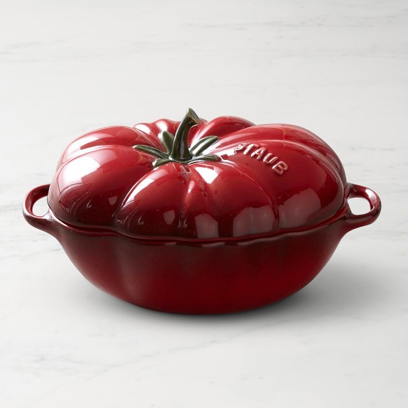 Staub Ceramic Stoneware Tomato Cocotte | Williams Sonoma