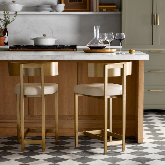 Emma Upholstered Counter & Bar Stool