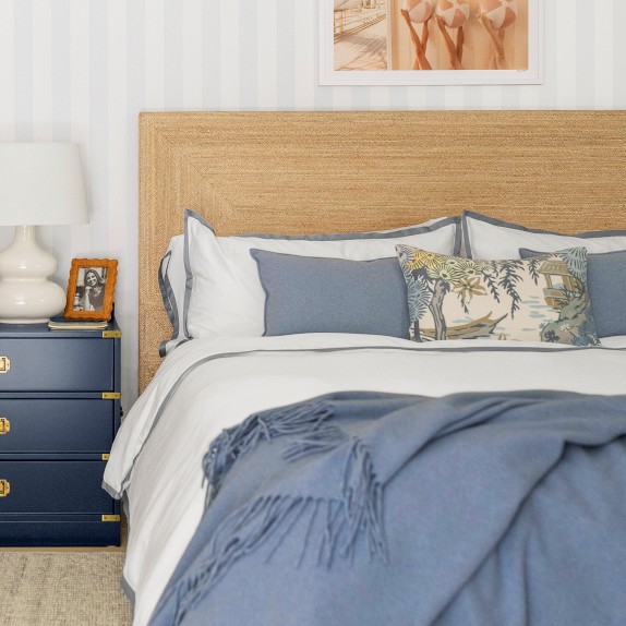 Chambers® Italian Border 300TC Sateen Duvet Cover & Shams