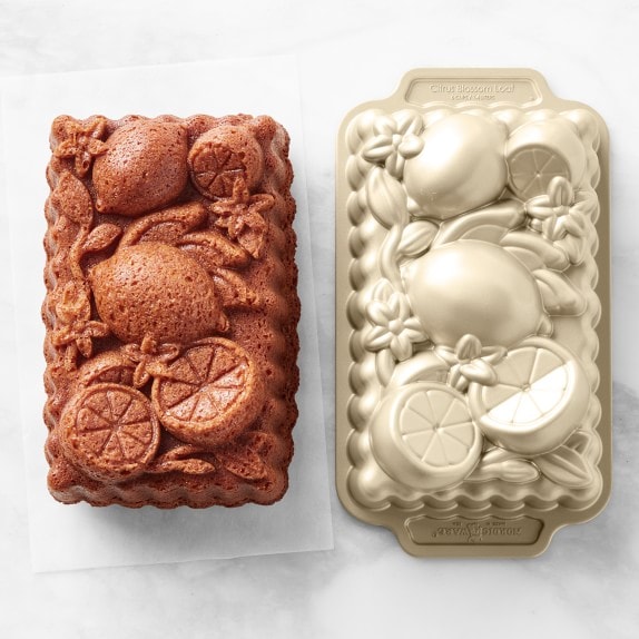 Nordic Ware Citrus Blossom Loaf Pan & Mix | Williams Sonoma