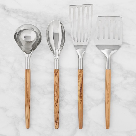 Williams Sonoma Stainless-Steel Serving Utensils, Set of 5