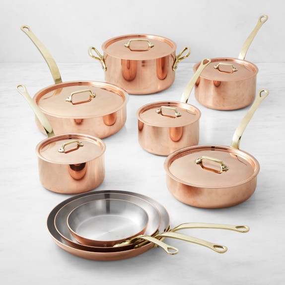 Williams Sonoma Signature Thermo-Clad™ Copper Pro Set | Williams