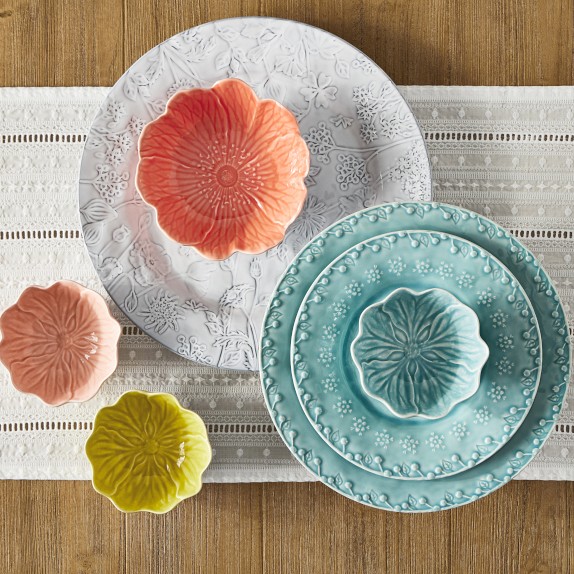 Bordallo Pinheiro Flora Salad Plates | Williams Sonoma