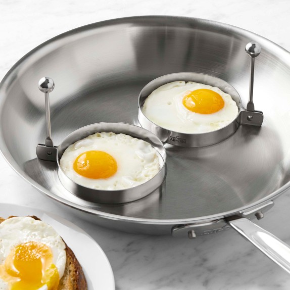 EGG CAST シリーズ2本セット All-Clad Egg Rings, Set of 2 | Williams Sonoma