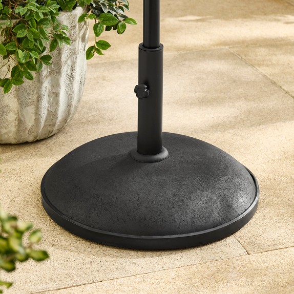 Outdoor Natural Teak Umbrella | Patio Furniture | Williams Sonoma