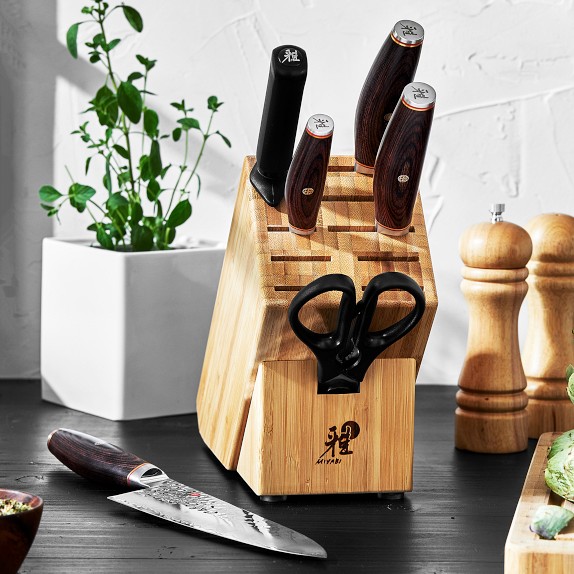Miyabi Artisan Magnetic Easel Knives, Set of 10 | Williams Sonoma
