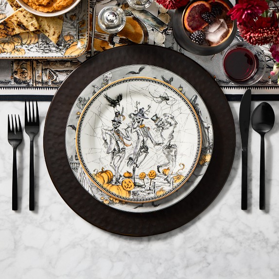 Haunted Hosts Salad Plates, Set of 4 | Williams Sonoma
