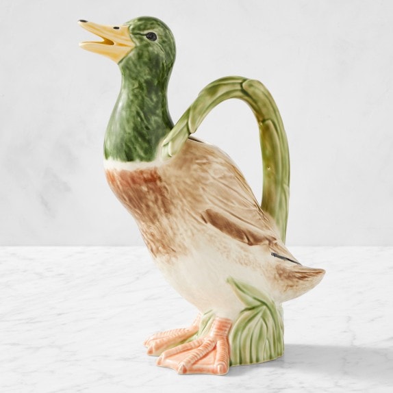 Bordallo Pinheiro Duck Pitcher | Williams Sonoma
