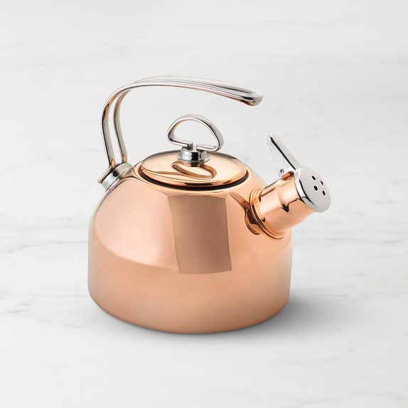 Chantal kettle　ケトル Chantal Classic Polished Stainless-Steel Tea Kettle | Williams Sonoma