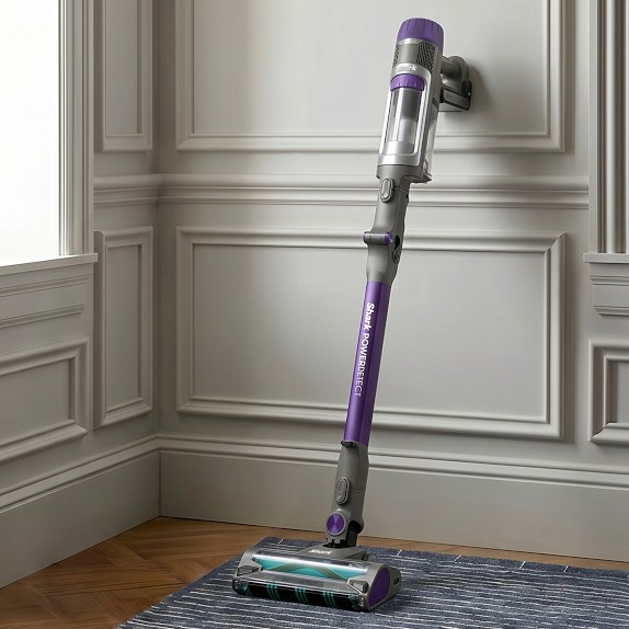 SHARK スティッククリーナー本体 パープル 充電スタンド付き Shark PowerDetect Cordless Stick Vacuum | Williams Sonoma
