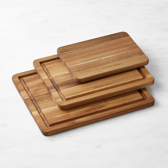 Shun Hinoki Large Cutting Board with Well | Williams Sonoma