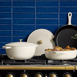 Staub Enameled Cast Iron Matte French Crème Collection
