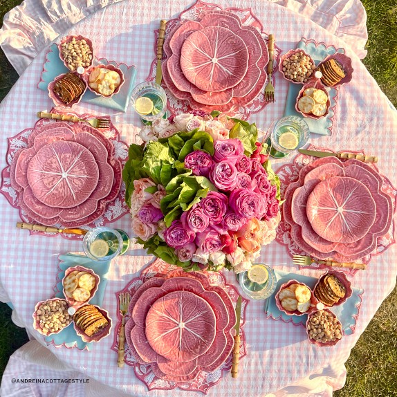 Oscar De La Renta Coralina Dinner Plate Set - Set of 4 | Williams