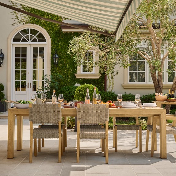 all weather patio furniture with umbrella MF Studio 8 Piece Outdoor Dining Set 13 ft Umbrella, All-Weather summitlivin Looking for a durable outdoor dining solution that stands up to the elements Alpha Joy 15ft Extra Large