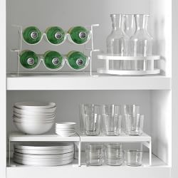 Hold Everything Metal Powder Coat Shelf Riser, Large