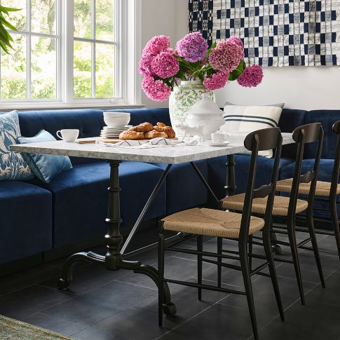 Blue and White