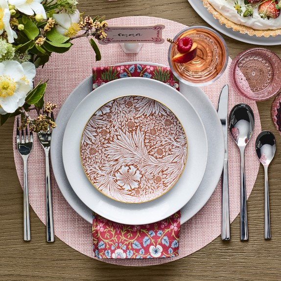 Williams-Sonoma プレート4枚 日本製 ソムリエ柄ヴィンテージ◎ Williams-Sonoma プレート4枚 日本製 ソムリエ柄ヴィンテージ